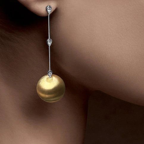 Sterling Silver Pearl Drop Earrings