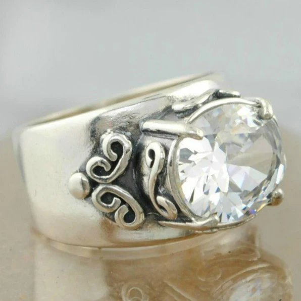Sterling Silver Statement Ring