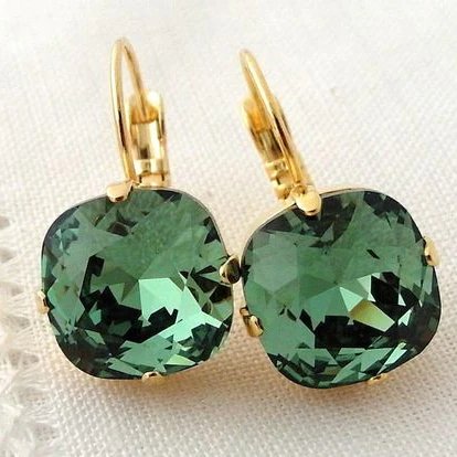 Drop Lever-Back Earrings
