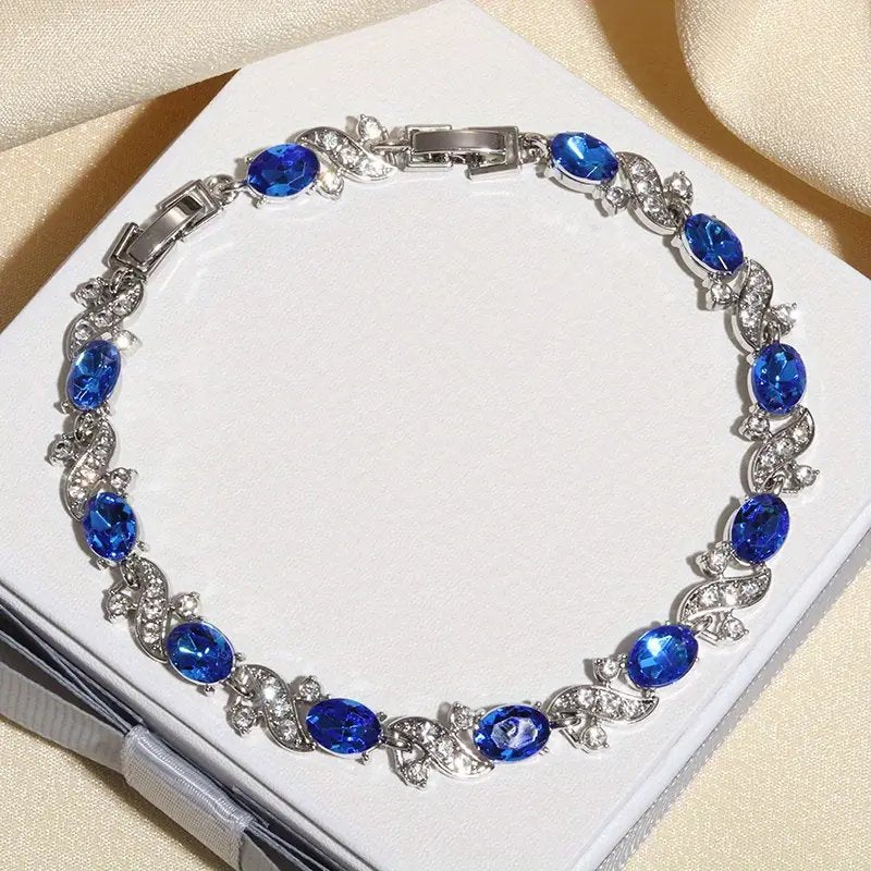 Sterling Silver Oval Link Bracelet