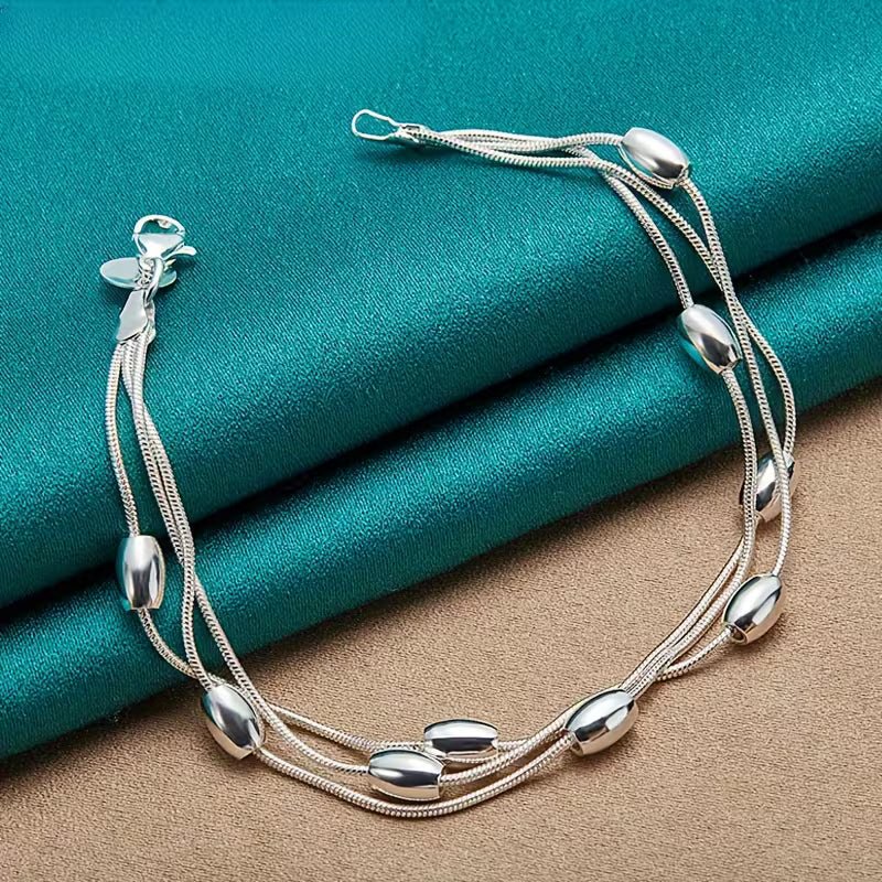Multi-Chain Sterling Silver Bracelet