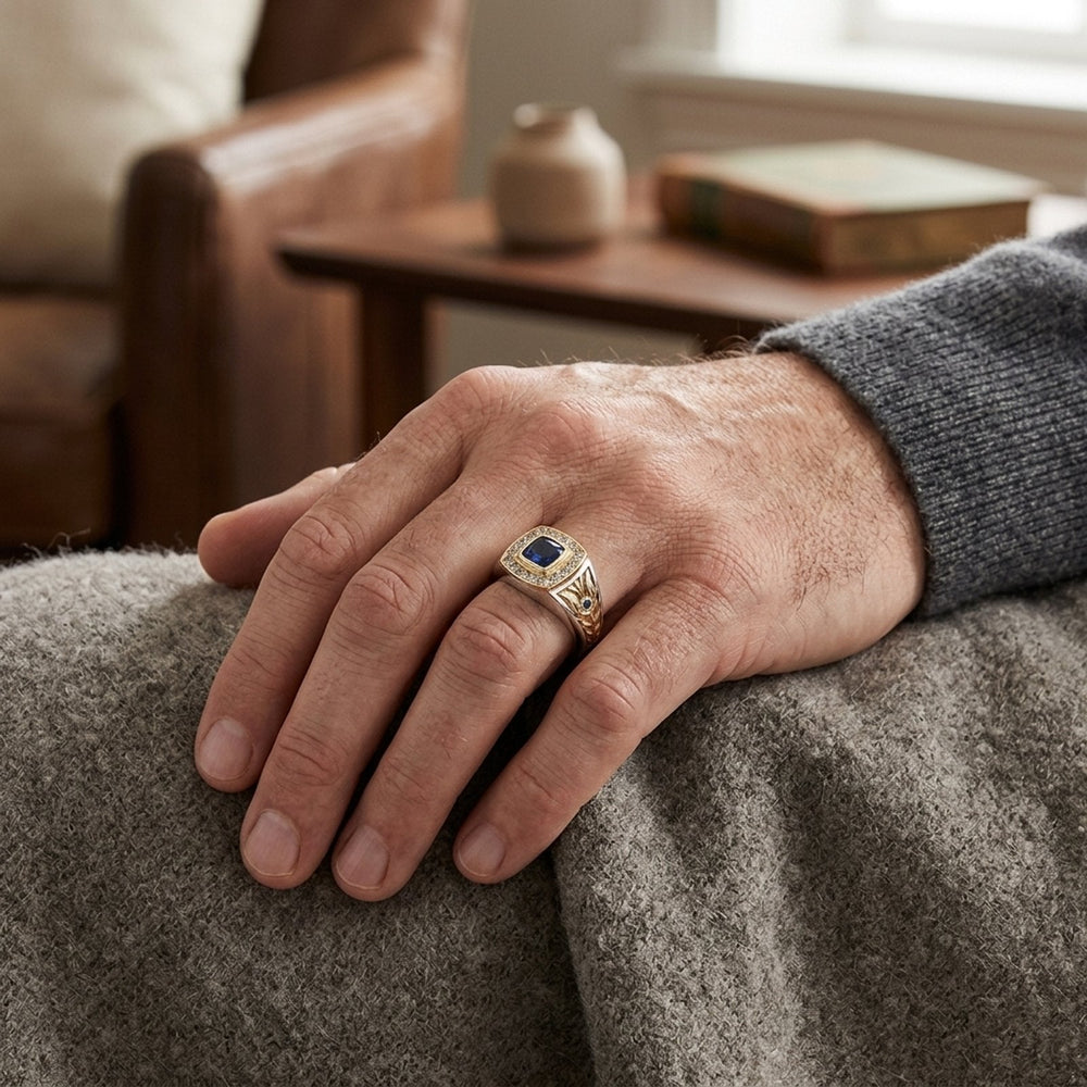 Sterling Silver Turkish Signet Ring