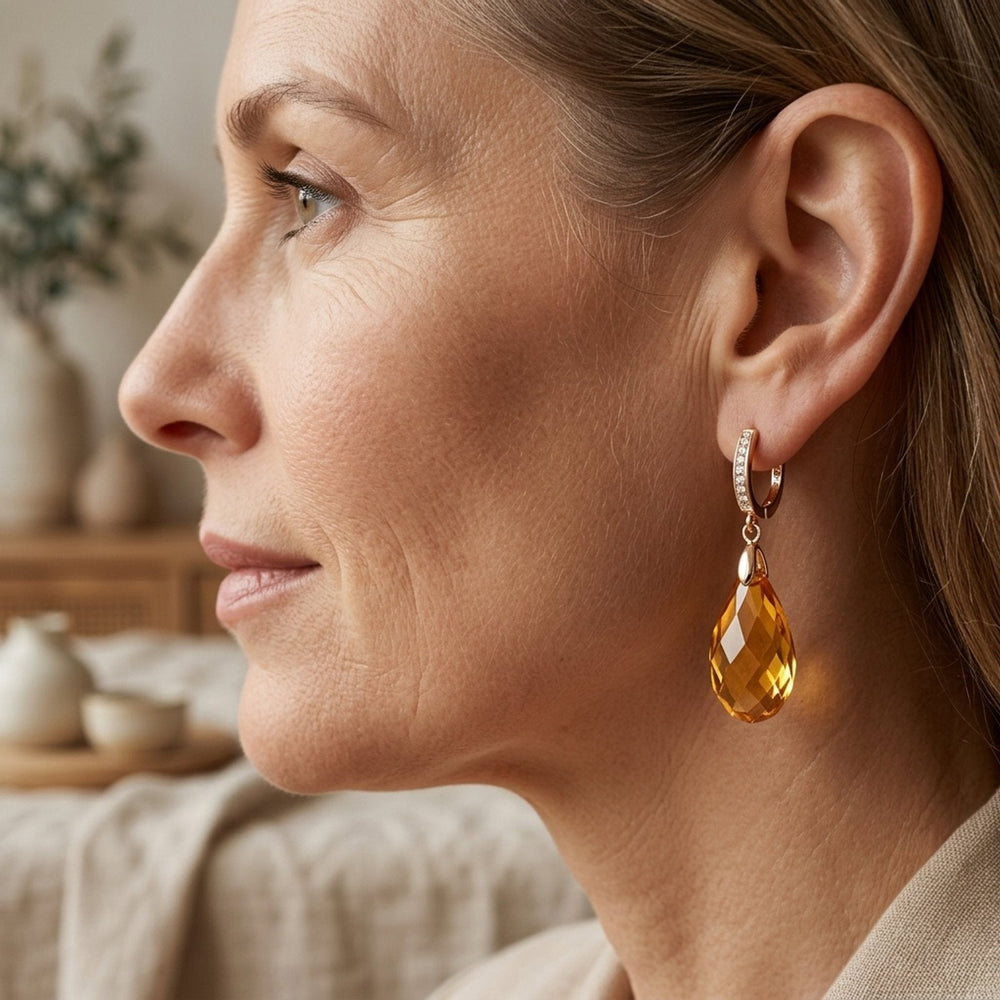 Teardrop Dangle Earrings