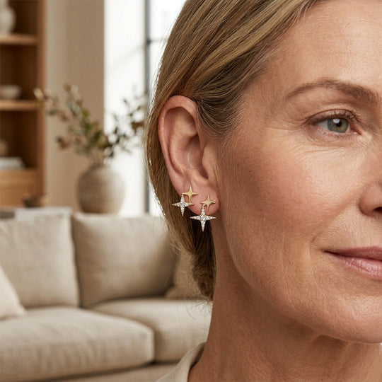 Star Stud Earrings