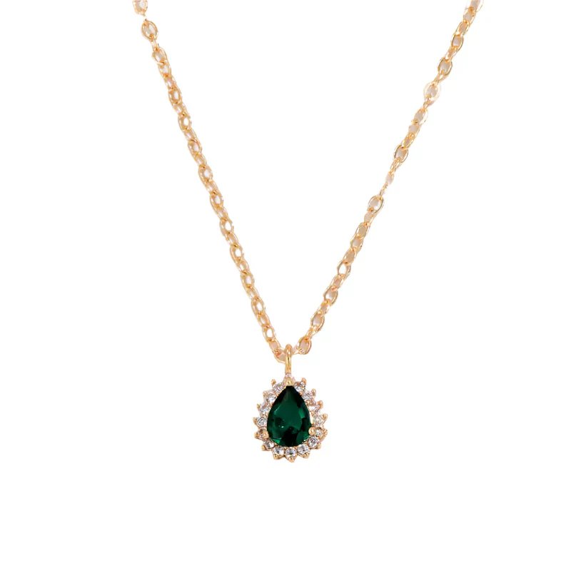 Gold-Tone Chain Pendant Necklace