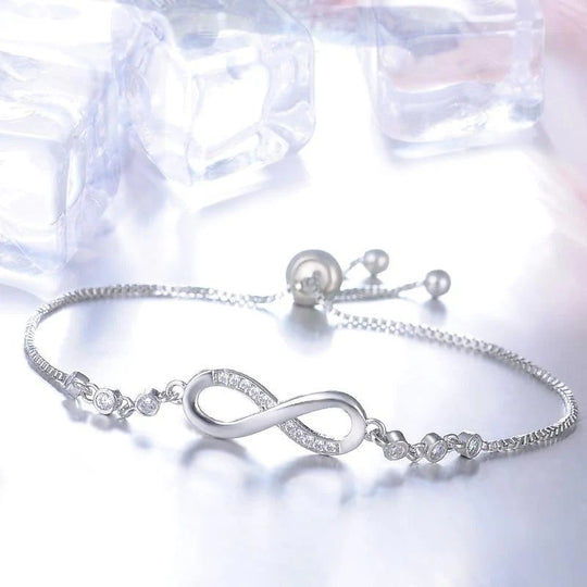 Adjustable Infinity Chain Bracelet