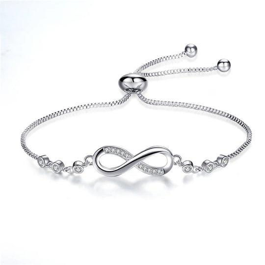 Adjustable Infinity Chain Bracelet