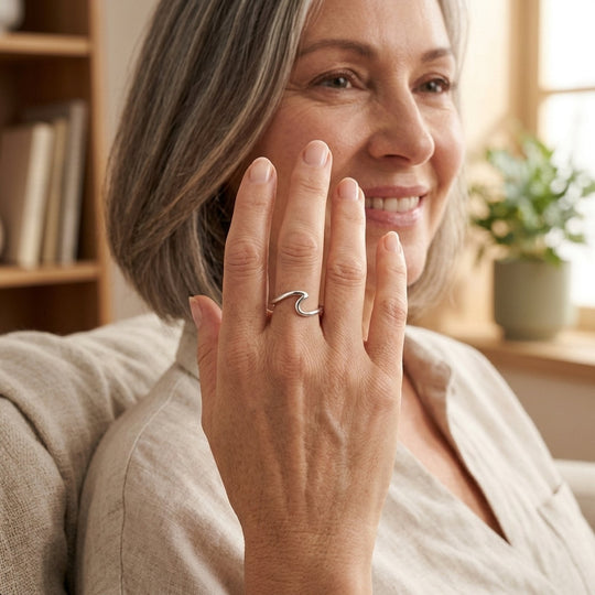 Open Band Sterling Silver Ring