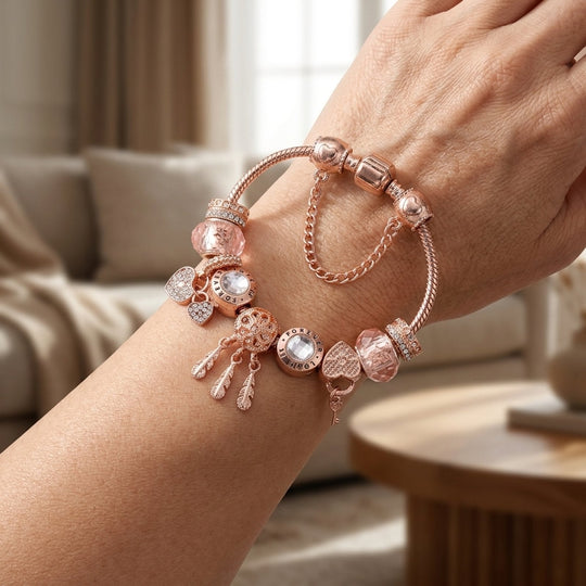 Gold Charm Bracelet