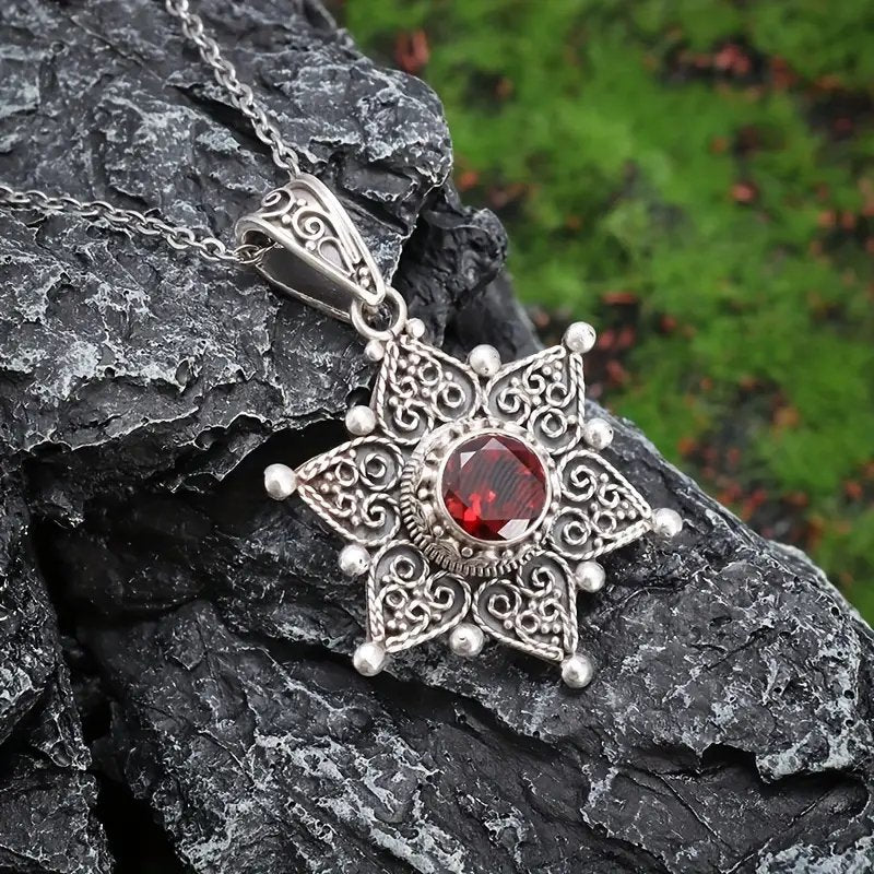 Sterling Silver Filigree Star Pendant