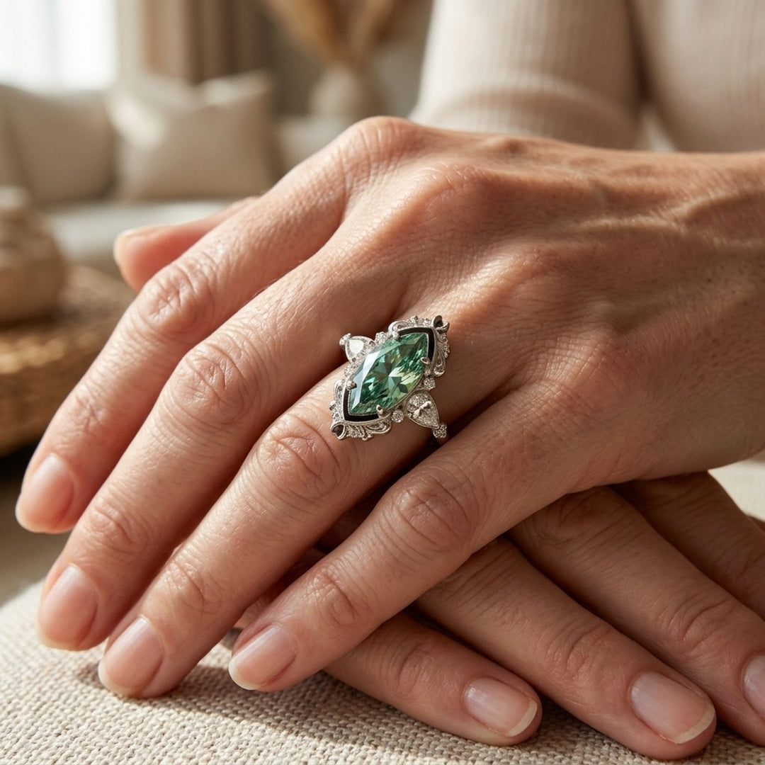 Marquise Cut Statement Ring