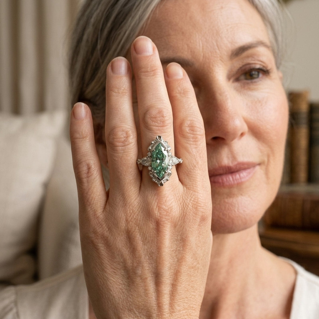 Marquise Cut Statement Ring